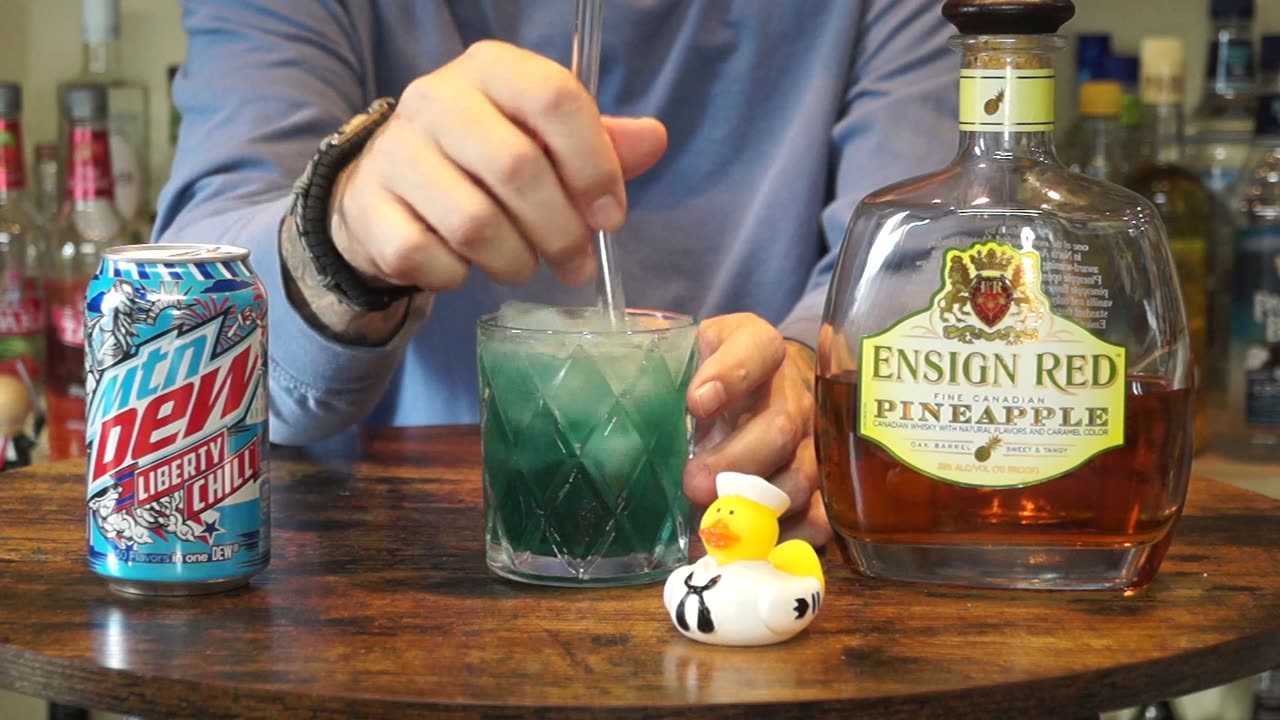 David Bradley Jr - Ensign Red Pineapple Whisky & Mtn Dew Liberty Chill