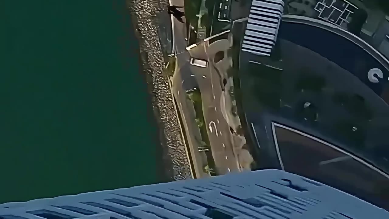 Wake Skating Skyscraper Dive