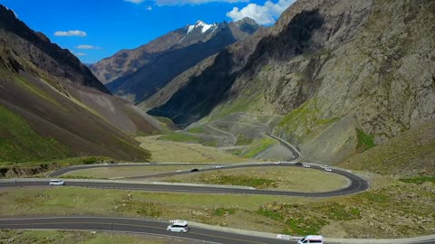 Road landscape