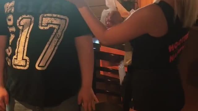 Took my son to Hooters for his 20th