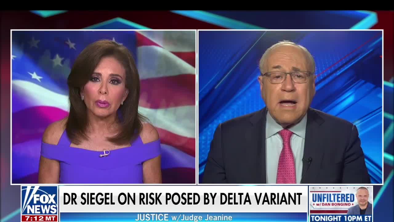 Dr. Marc Siegel: Biden using the Delta COVID Variant for Political Control