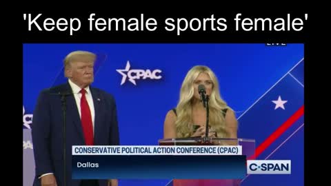 ‘Keep female sports female,’ college swimmer tells CPAC crowd