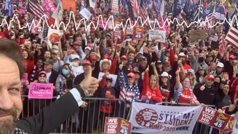 The Fight isn't Over- Sebastian Gorka at the Trump March in Washington, DC. - Yo