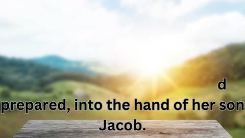 "Jacob's Deception: Genesis 27:1-46"