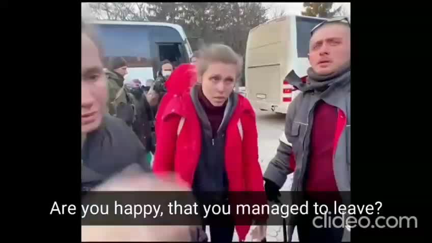 They were being forced to stay in their houses...were being used as human shields in Mariupol.