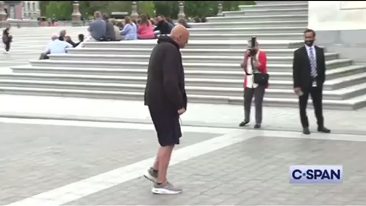 John Fetterman Returns to Work looking like a slob!