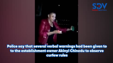 Drama as police raid Nairobi's Deep West Club for reportedly disobeying curfew orders