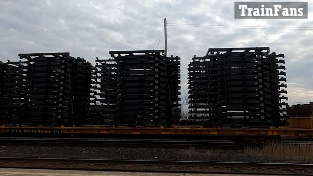 CN 3259 & CN 2619 Engines Manifest Train Westbound In Ontario