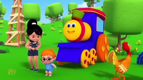 Old MacDonald Had A Farm - Fun Animals Learning Rhyme for Kids