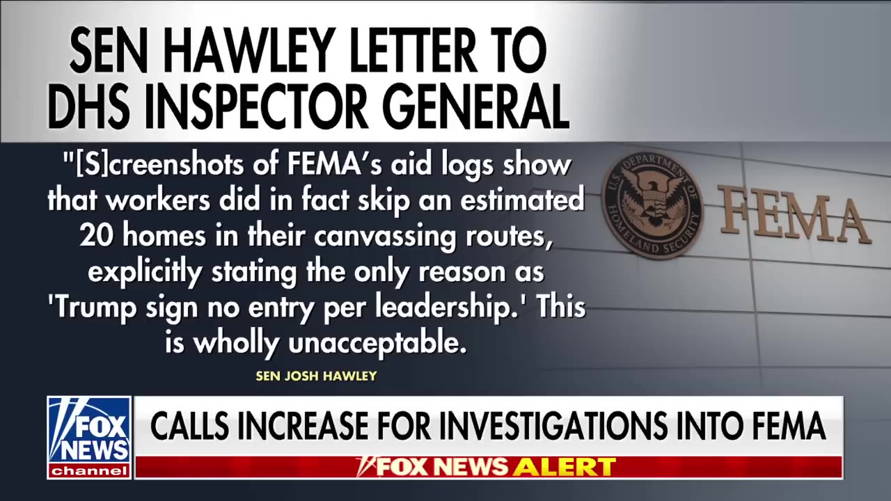 FEMA director called to testify before congress after Trump sign debacle