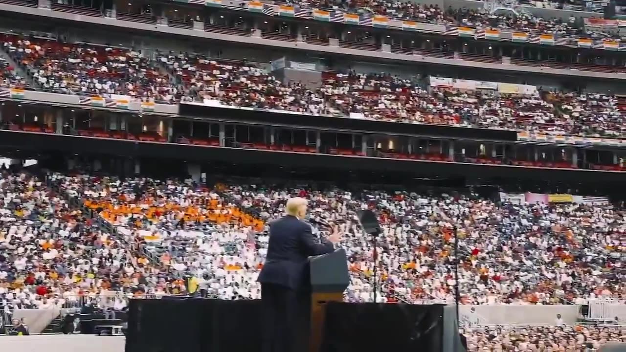 Nearly 10 Years Ago Trump started using God Bless The USA as his walk out song