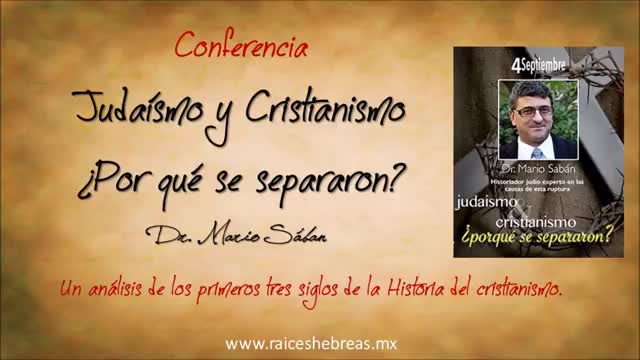 JUDAÍSMO Y CRISTIANISMO, ¿POR QUÉ SE SEPARARON?