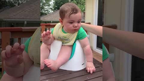 Funny Emotion When Babies First Eat Lemon - Fun and Fails