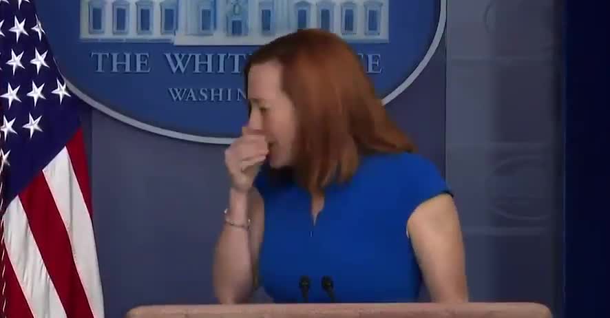 Biden Press Sec Shows Everyone How Not to Sneeze During Pandemic