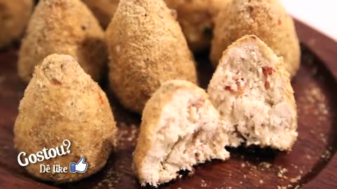 Receita Coxinha Fit 🌰