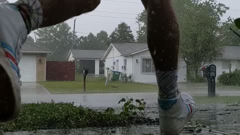 A Fun Workout In The Rain.