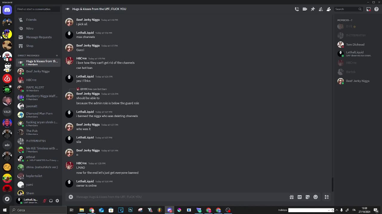 Discord Nuking - Birthday Boy