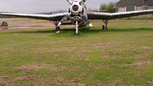 Old ww2 plane