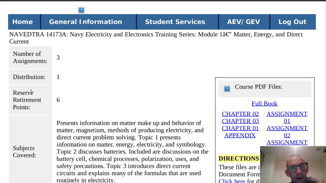 Summary of NAVEDTRA 14173A - Navy Electricity and Electronics Training Series Module 1— Matter, Ener