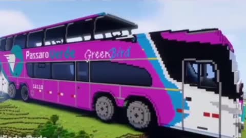 Bus in minecraft