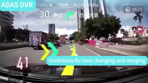 Stay Safe on the Road with Our Advanced ADAS Dash Cam!