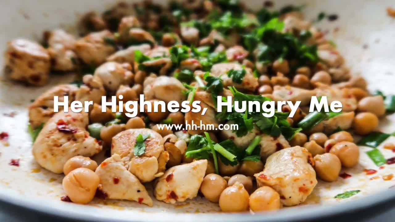 High-Protein Spicy Chicken & Chickpea Recipe _ Easy Dinner Recipe