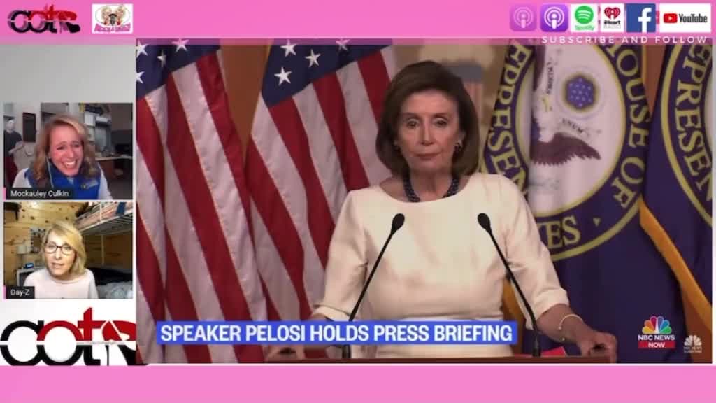 NANCY PELOSI has been Drinking Again