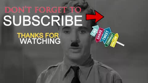 Charlie Chaplin - World War II (HD) "The Great Dictator"