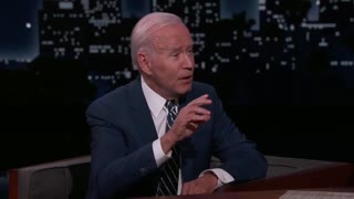 Biden Bumbles on Kimmel