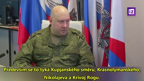 Surovikin potvrzuje analýzy pomalého metodického postupu a vyčerpání NATO na krátké linii doteku
