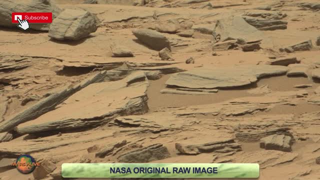 NASA's old Sandstorm in the distant background trick.