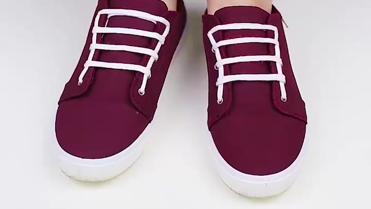 4 ways to tie your shoelaces beautifully