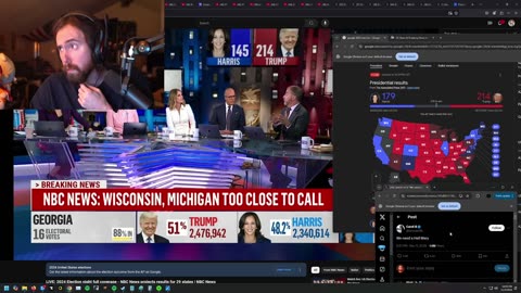 11/5/24 pt2 2024 ELECTION MELTDOWN MEGASTREAM+NEWS/DRAMA/REACTS AND MORE