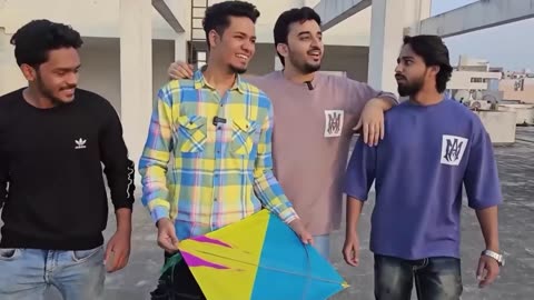 Funny kite scenes in Hyderabad