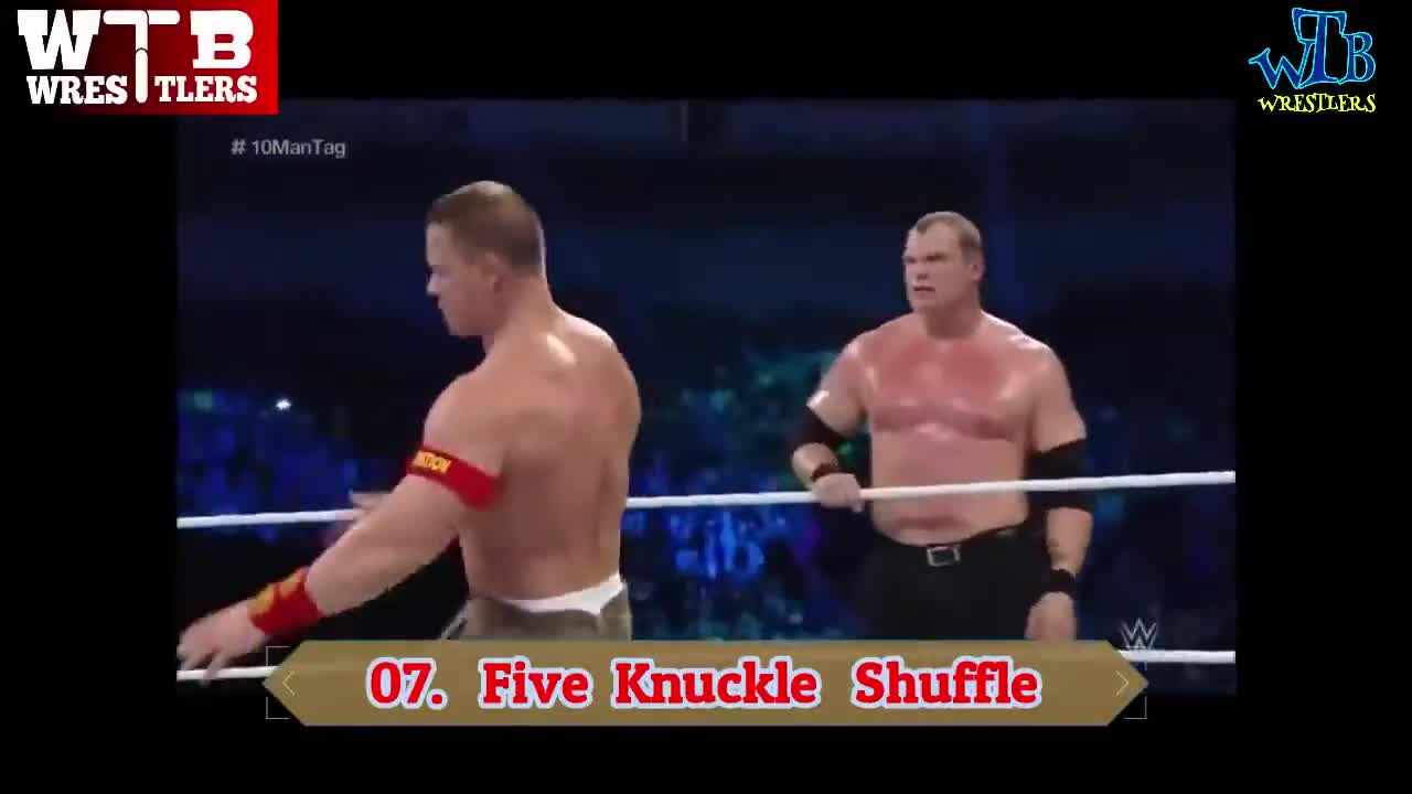 Top 10 Moves of John Cena