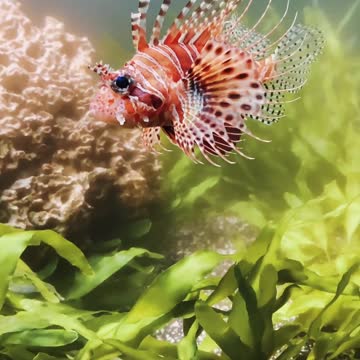 The Red Lionfish