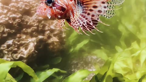 The Red Lionfish