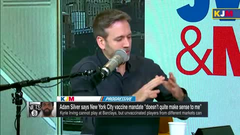 How does Adam Silver's vaccine mandate comments impact Kyrie Irving-NEWS OF WORLD