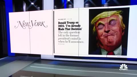 Donald Trump announce his intent to run for the White House in 2024