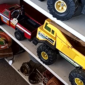 Old Tonka trucks