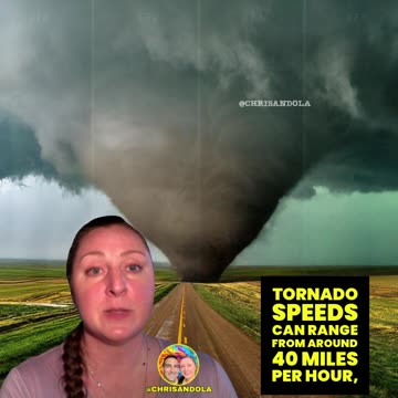 HAVE YOU SEEN ONE? Ola talks tornado #explore