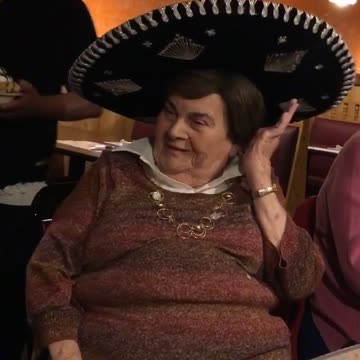 Lady Loses Her Wig When Eating Her Birthday Dessert