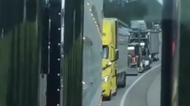 650 plus truckers heading to Canada from South Carolina.