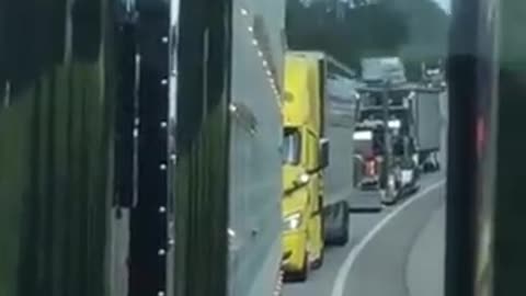 650 plus truckers heading to Canada from South Carolina.