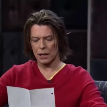 David Bowie on Conan O'Brien