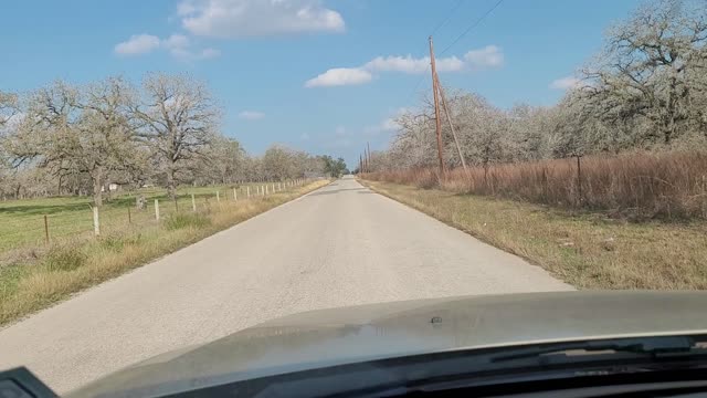 Driving backroads
