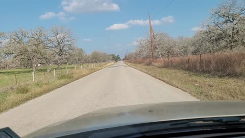 Driving backroads