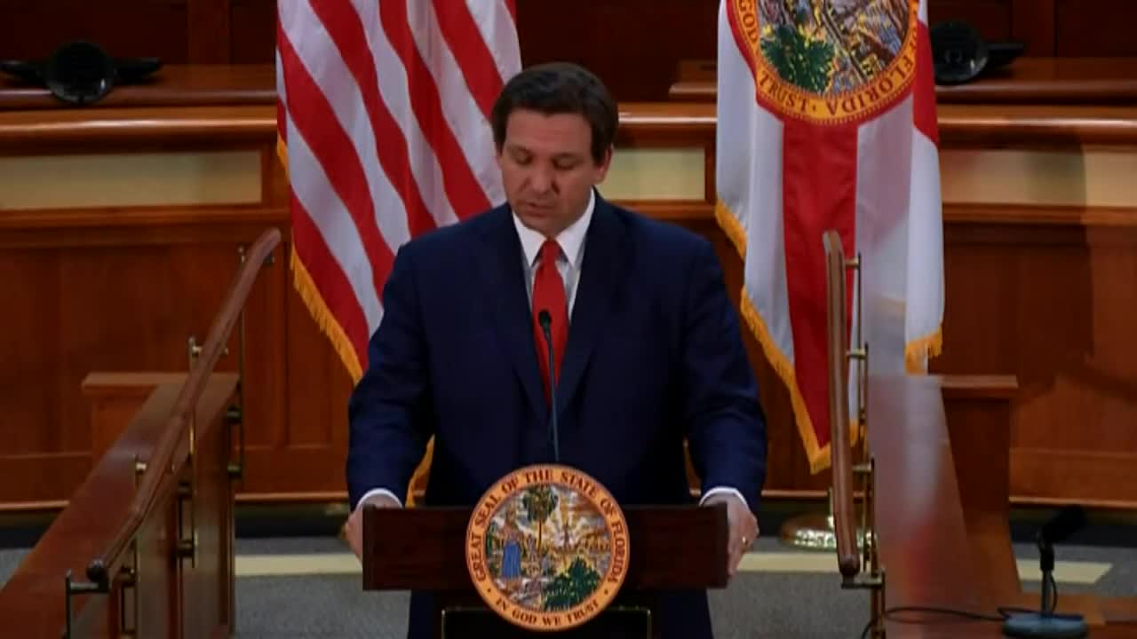 🇺🇲🇺🇲🇺🇲LIVE_ Gov. Ron DeSantis at the Florida State Capitol🔥🔥🔥