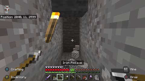 minecraft lets play episode 18 (and we are still mining back from the village)