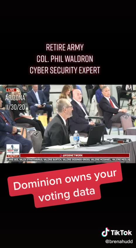 DOMINION NOT AMERICA OWNS AMERICA'S ELECTION! SO WHO OWNS POLITICIANS?